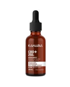 Kanabia CBD+ Oil 250mg with Turmeric & Rosemary Extract 30ml