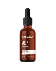 Kanabia CBD+ Oil 500mg with Turmeric & Rosemary Extract 30ml