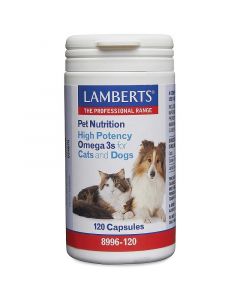 Lamberts High Potency Omega 3 for Cats and Dogs Capsules 120