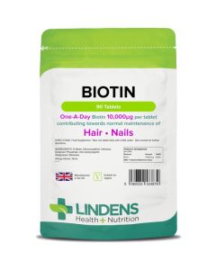 Lindens Biotin 5mg Tablets 90