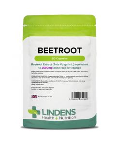 Lindens Beetroot 3500mg Capsules 50