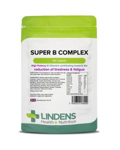 Lindens Super Vitamin B Complex Tabs 90