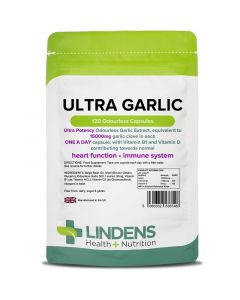 Lindens Ultra Garlic Capsules 120