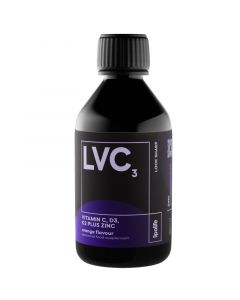 Lipolife LVC3 Liposomal Vitamin C, D3, K2 plus Zinc 240ml