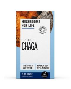 Mushrooms4Life Organic Chaga Capsules 60