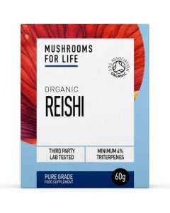 Mushrooms for Life Organic Reishi Capsules 60