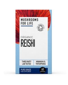 Mushrooms4Life Organic Reishi Capsules 60