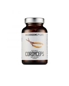 Mushrooms4Life Organic Cordyceps Caps 60