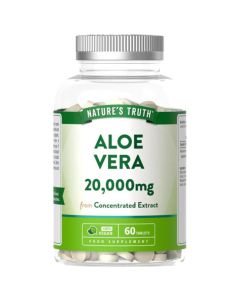Nature's Truth Aloe Vera 20000mg Tablets 60