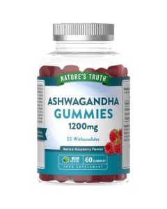Nature's Truth Ashwagandha 1200mg Raspberry Gummies 60