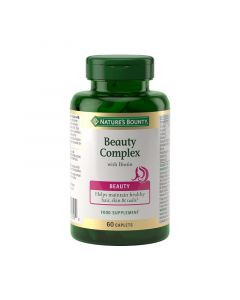 Nature's Bounty Beauty Complex with Biotin Caplets 60 3d