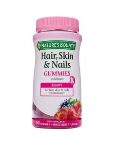 Nature's Bounty Hair, Skin & Nails Gummies 60