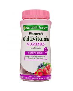 Nature's Bounty Women's Multivitamin with Collagen Gummies 60