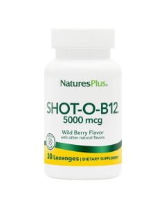 Nature's Plus Shot-O-B12 5000mcg Lozenges 30