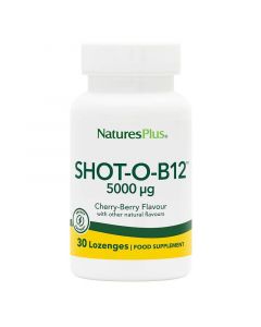 Nature's Plus Shot-O-B12 5000mcg Lozenges 30