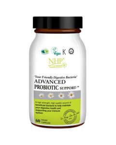 NHP Advanced Probiotic Support Capsules 60