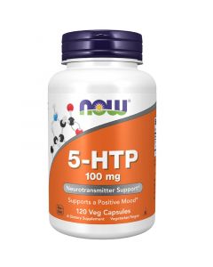 NOW Foods 5-HTP 100mg Capsules 120