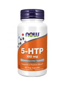 NOW Foods 5-HTP 100mg Capsules 60