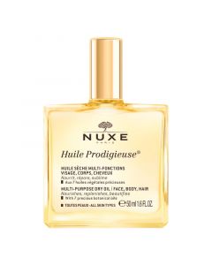 NUXE Huile Prodigieuse Multi-Purpose Dry Oil for Face, Body and Hair 50ml