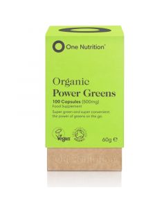 One Nutrition PowerGreens 500mg Vegicaps 100