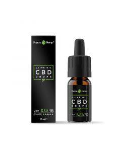 Pharma Hemp CBD Olive Oil Drops 10% (1000mg) 10ml
