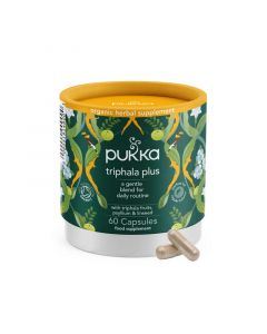 Pukka Triphala Plus Capsules 60