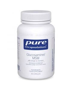 Pure Encapsulations Glucosamine/ MSM with Ginger & Turmeric Capsules 60