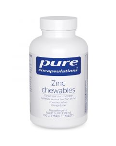 Pure Encapsulations Zinc Chewable Tabs 100