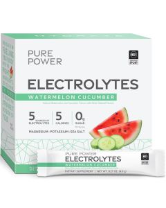 Pure Power Electrolytes Watermelon Cucumber Packs 30