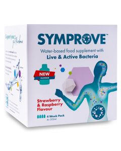 Symprove Live & Activated Bacteria Strawberry & Raspberry 4x500ml
