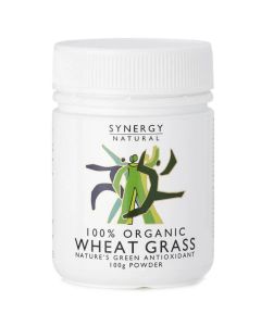 Synergy Natural Organic Wheat Grass Powder 100g
