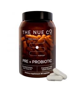 The Nue Co. Prebiotic + Probiotic Capsules 60