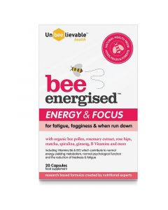 UnBEElievable Health Bee Energised Energy & Focus Capsules 20
