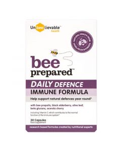 UnBEElievable Health Bee Prepared Daily Defence Immune Formula Capsules 30