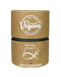 Vegums Fish-Free Omega-3 Gummies 60