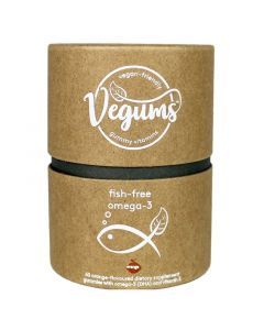 Vegums Fish-Free Omega-3 Gummies 60