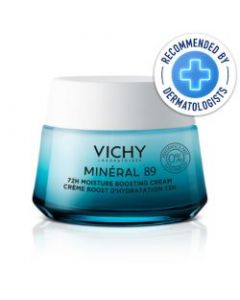 Vichy Mineral 89 72hr Moisture Boosting Cream 50ml recommended by dermatologists