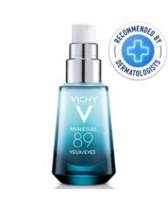 Vichy Mineral 89 Hyaluronic Acid Eye Fortifier 15ml recommended by dermatologists