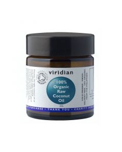  Viridian 100% Organic Raw Coconut Oil 25ml