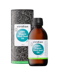 Viridian 100% Organic Black Seed Oil 200ml