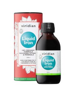 Viridian 100% Organic Liquid Iron 200ml