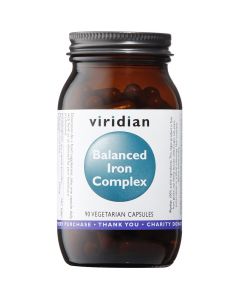 Viridian Balanced Iron Complex Veg Caps 90