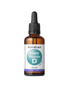 Viridian Liquid Vitamin D3 2000iu 50ml