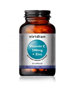 Viridian Vitamin C & Zinc Capsules 30