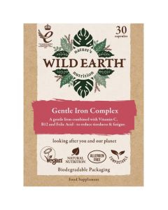 Wild Earth Gentle Iron Complex Capsules 30