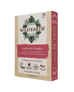 Wild Earth Gentle Iron Complex Capsules 30
