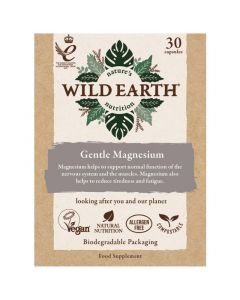 Wild Earth Gentle Magnesium Capsules 30