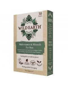 Wild Earth Multivitamin & Minerals for Men Capsules 30