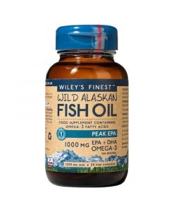 Wiley's Finest Peak EPA 1000mg EPA & DHA Caps 30