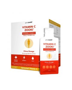 YourZooki Liposamal Vitamin C Sachets 14x15ml